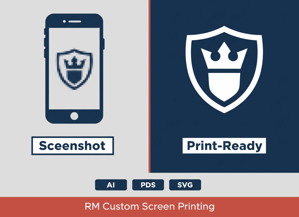 How to Get Your Logo Print-Ready (Even If You Only Have a Screenshot)